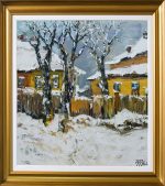 Stradă iarna - Nicolae Blei