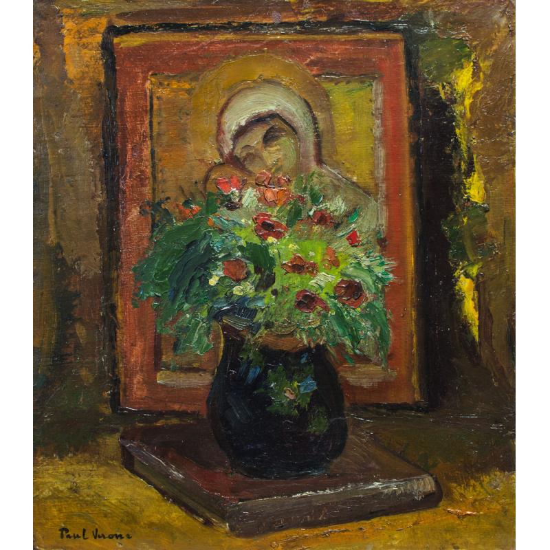 Flori lângă Icoană - Paul Verona