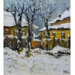 Stradă iarna - Nicolae Blei