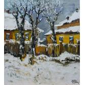 Stradă iarna - Nicolae Blei