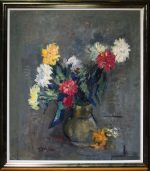 Vază cu flori - Vasile Ștefan