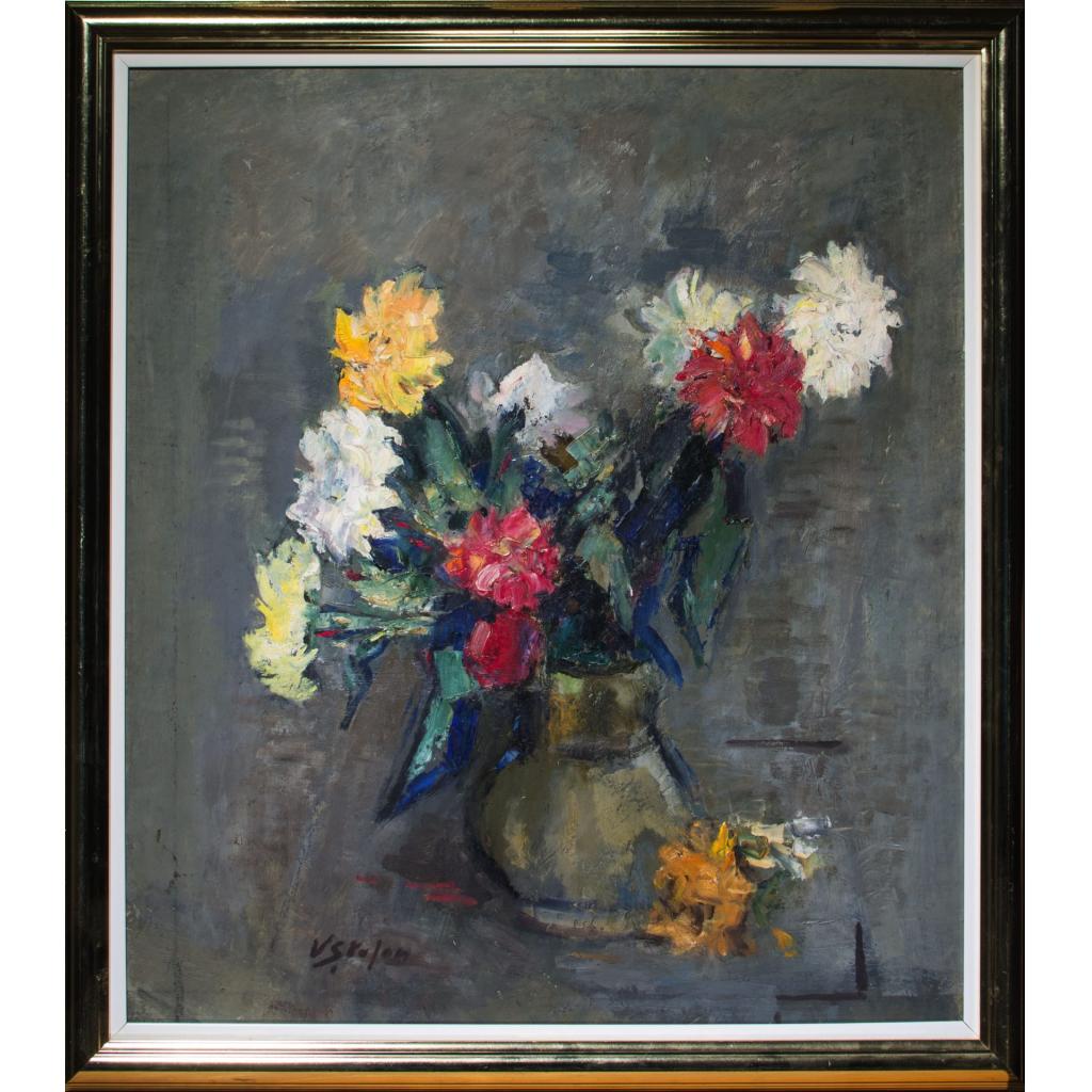 Vază cu flori - Vasile Ștefan