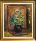 Flori lângă Icoană - Paul Verona