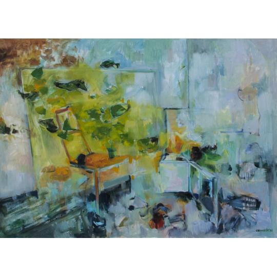 Still life with chairs - Mihai Voinescu