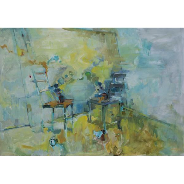 Still life with chairs - Mihai Voinescu