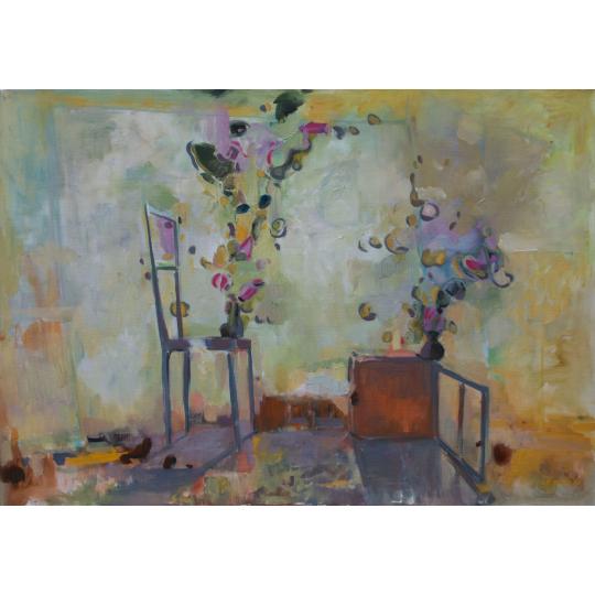 Still life with chairs - Mihai Voinescu