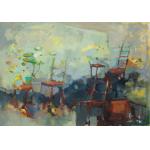 Still life with chairs - Mihai Voinescu