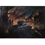 Tanc în luptă - Stavru Tarasov