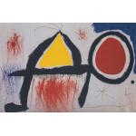 Personaj în fața soarelui - Joan Miro