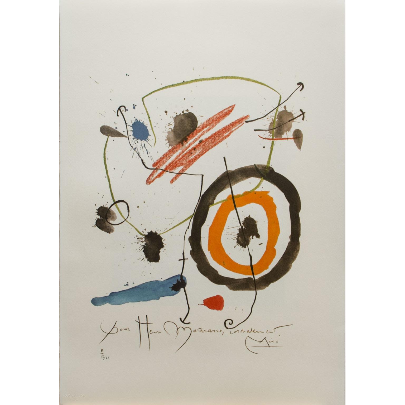 Câteva flori pentru prieteni - Joan Miro