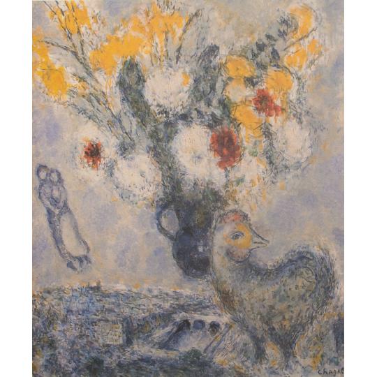 Buchet de flori - Marc Chagall