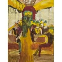 În tramvai - Ligia Macovei