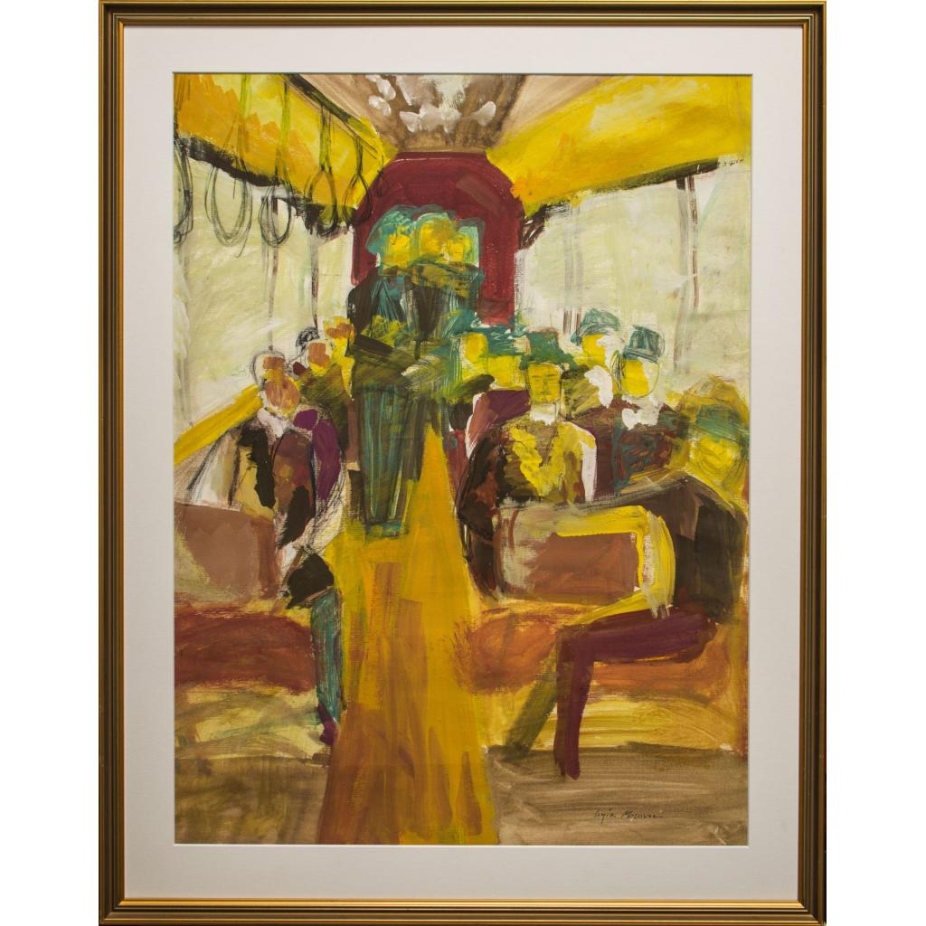 În tramvai - Ligia Macovei