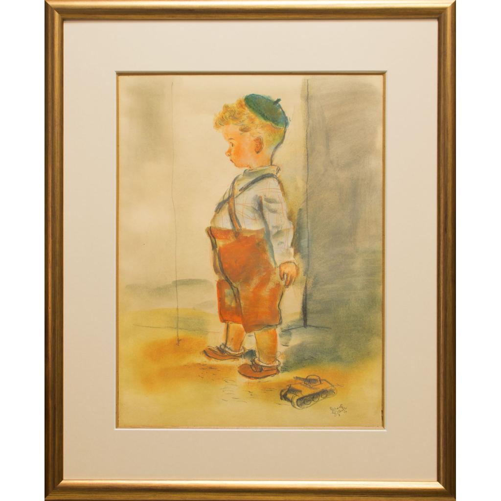 Băiețelul cu jucărie - Aurel Jiquidi