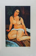 Nud șezând - Amedeo Modigliani