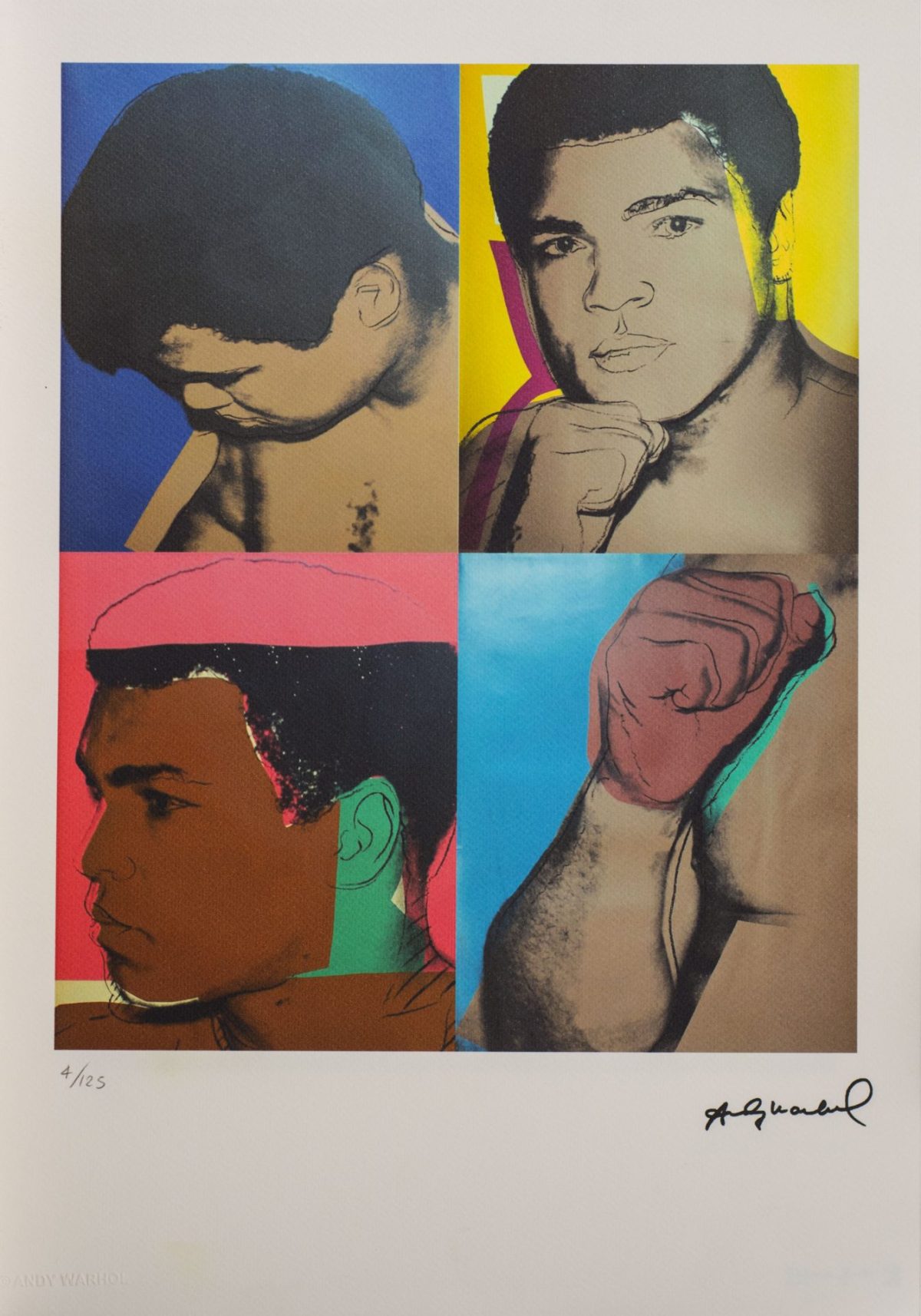 Muhamad Ali - Andy Warhol