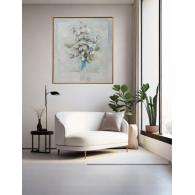 Vas cu flori albe - Vincențiu Grigorescu