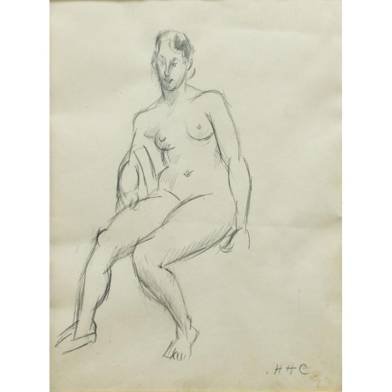 Nud studiu - Henri Catargi