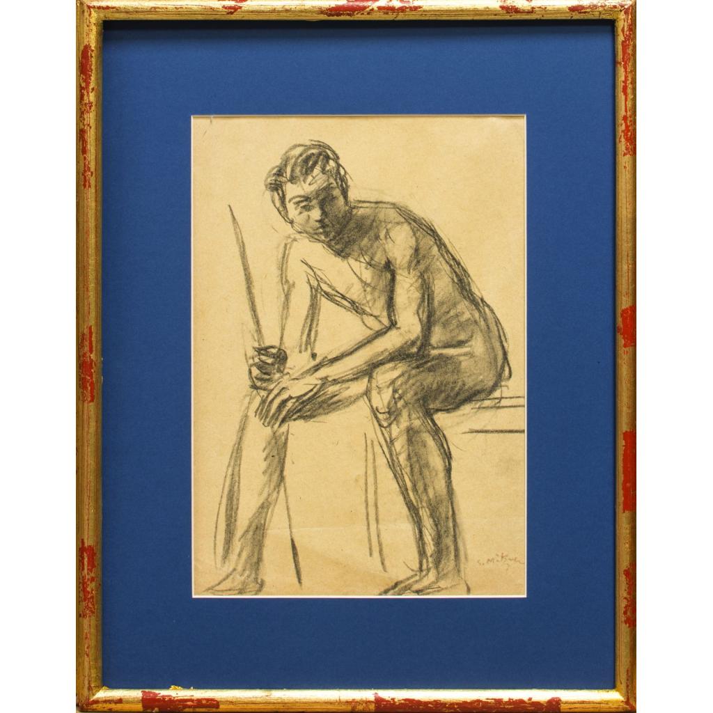 Bărbat studiu - Samuel Mutzner