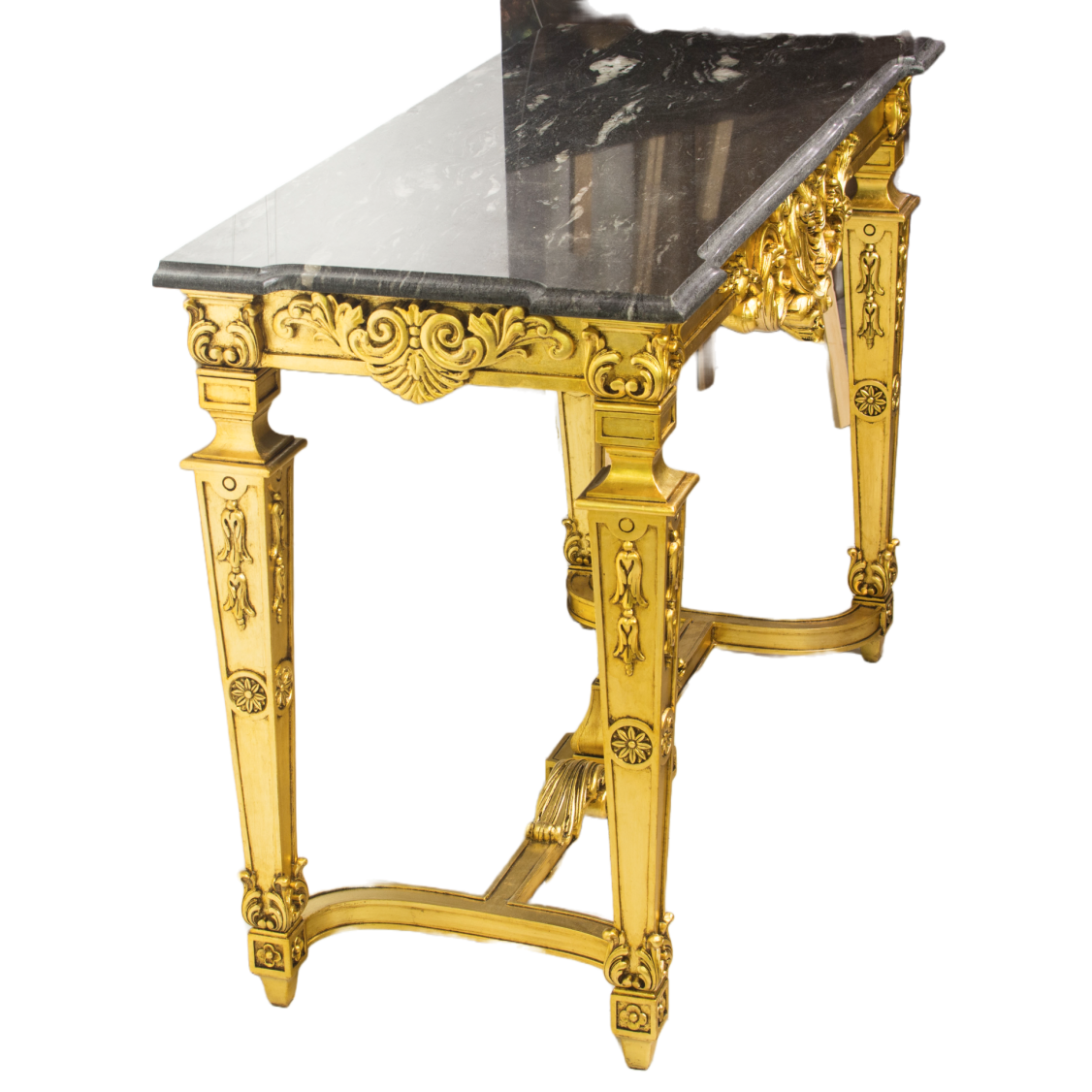 Consolă cu elemente eclectic cu influențe din stilul stilurile franceze sfîrșit de secol 19