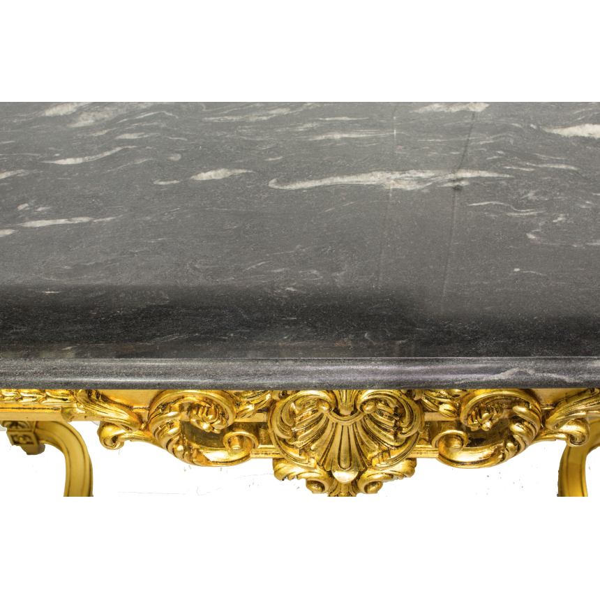 Consolă cu elemente eclectic cu influențe din stilul stilurile franceze sfîrșit de secol 19