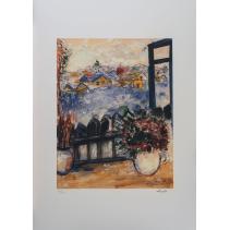 La fereastră - Marc Chagall