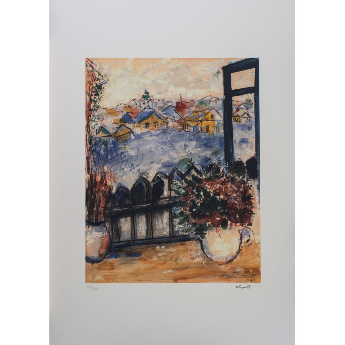 La fereastră - Marc Chagall