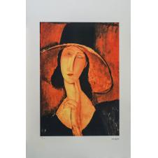Femeia cu pălărie - Amedeo Modigliani