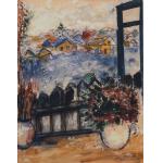 La fereastră - Marc Chagall