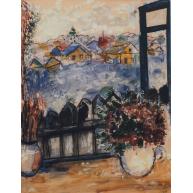 La fereastră - Marc Chagall