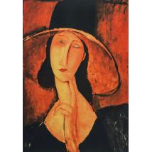Femeia cu pălărie - Amedeo Modigliani