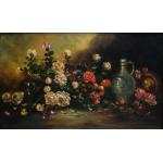 Natură statică cu flori - Eugene Henri Cauchois