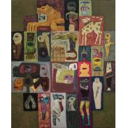 Compoziție cu personaje - Petre Velicu