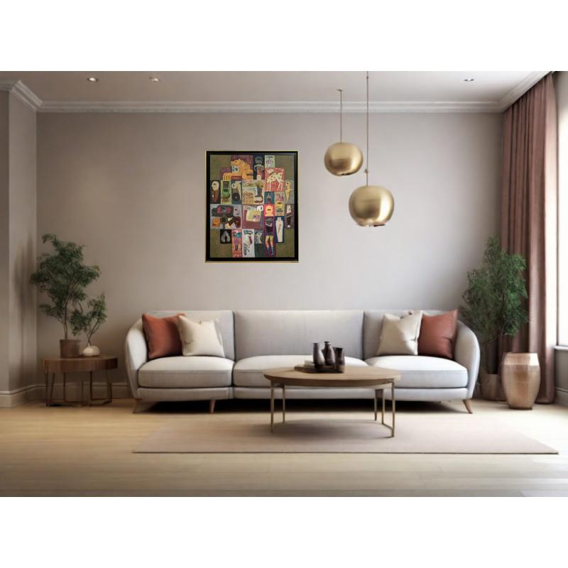 Compoziție cu personaje - Petre Velicu