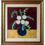 Vas albastru cu flori - Ion Pacea