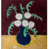 Vas albastru cu flori - Ion Pacea