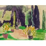 Grădina castel Bran - Lucia Dem Bălăcescu