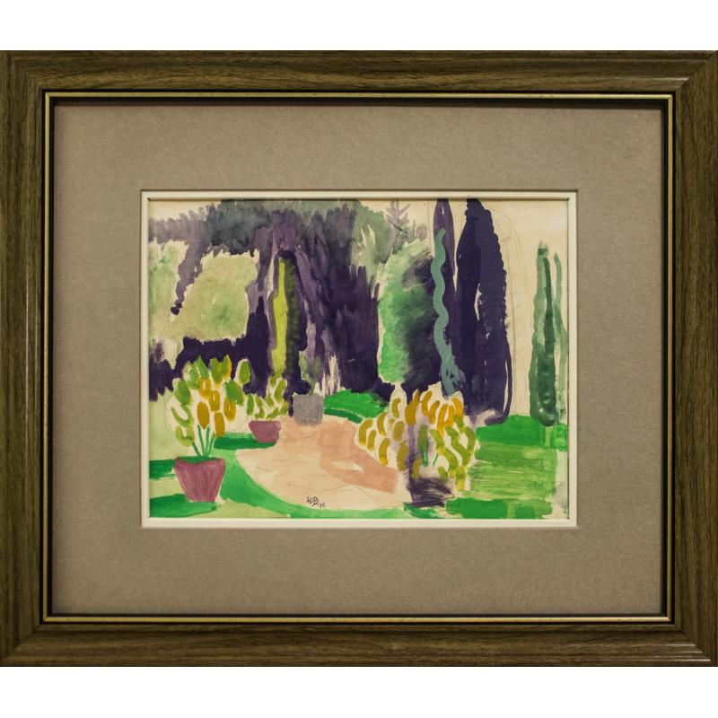 Grădina castel Bran - Lucia Dem Bălăcescu