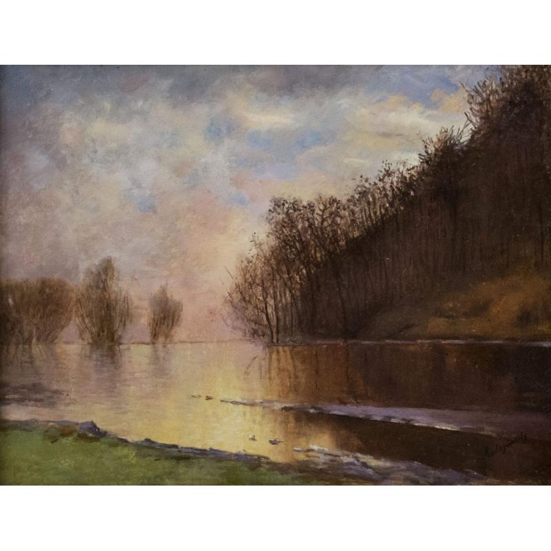 Răsărit pe lac - László Báró MEDNYANSZKY