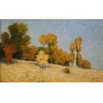 Peisaj cu turma de oi - Arthur Mendel