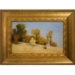 Peisaj cu turma de oi - Arthur Mendel