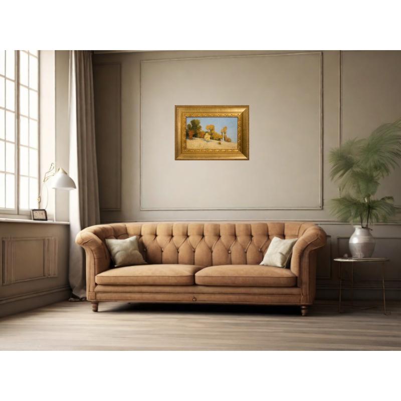 Peisaj cu turma de oi - Arthur Mendel