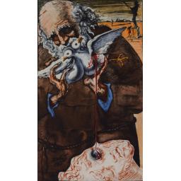 Ilustrație pentru Autobiografia lui Benevenuto Cellini- Salvador Dali