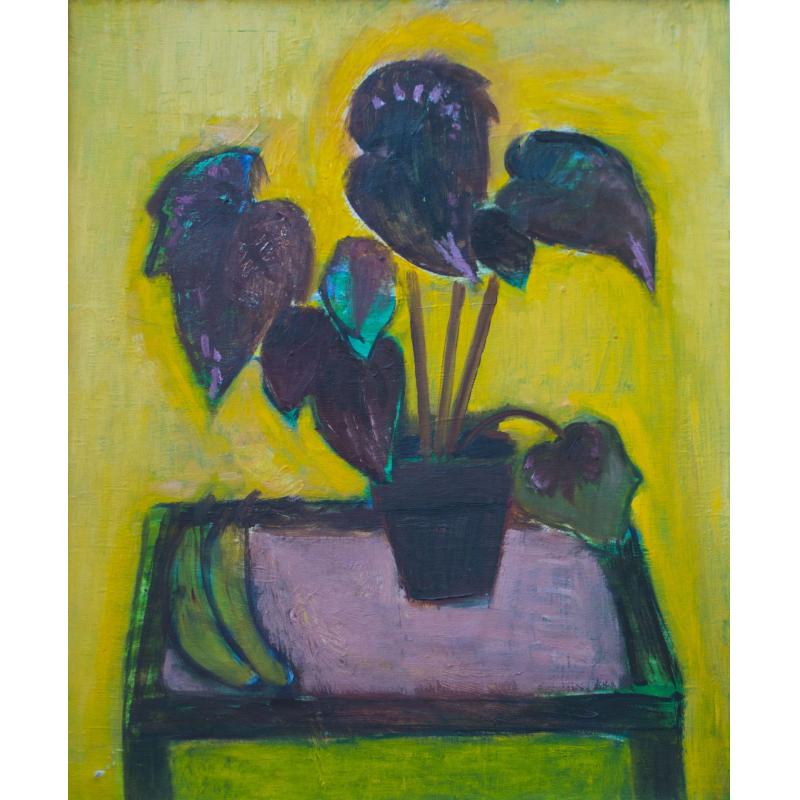 Natură moartă - Begonia - Ana Asvadurova Ciucurencu