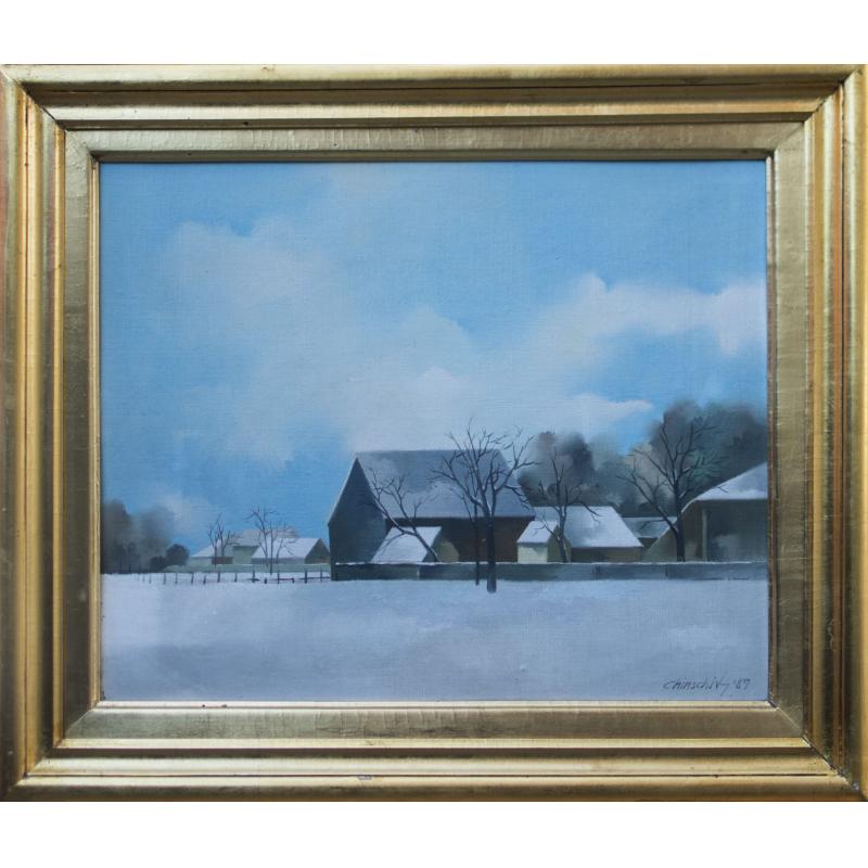 Iarnă in sat - Vasile Chinschi