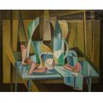 Natură statică cu ceramici - Spiru Chintilă