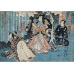 Scena Kabuki 1 - Utagawa Kunisada TOYOKUNI III