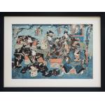 Scena Kabuki 2 - Utagawa Kunisada TOYOKUNI III