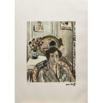 Femeie cu anemone - Henri Matisse