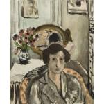 Femeie cu anemone - Henri Matisse